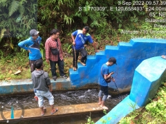 PENGUKURAN DEBIT SUMBER AIR BAKU