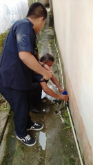 Penggantian Water Meter  di Wilayah Ranononcu